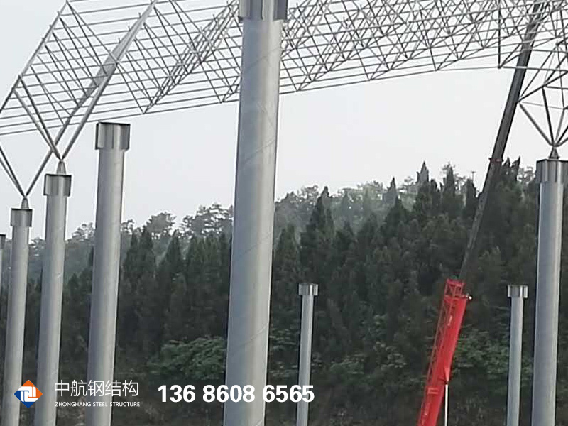 钢构厂房网架工程案例
